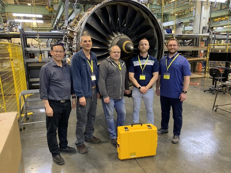 USC Completes Another Successful EWIS Test Project on the V2500 Engine
