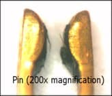 pin 200x magnification pin 200x magnification
